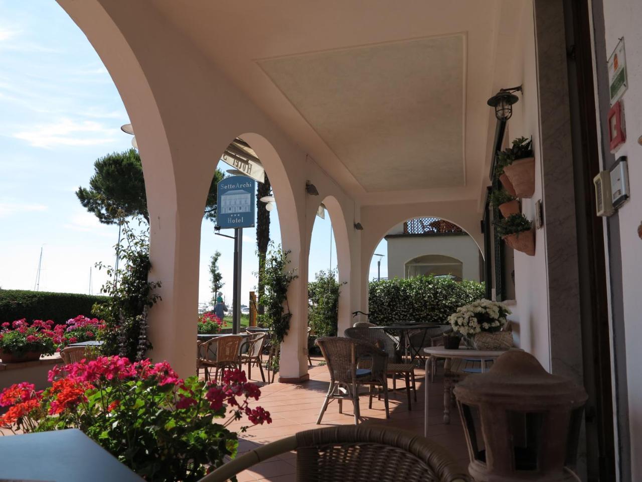 Hotel Sette Archi Bocca di Magra Exterior photo